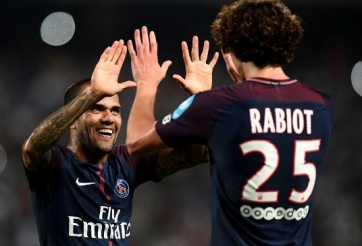 Dani Alves tỏa sáng, PSG đánh bại Monaco ở Siêu Cup Pháp