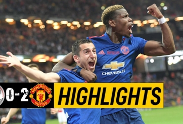 Highlights: Ajax 0-2 Man Utd (Chung kết Europa League 2017)