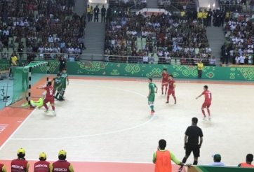 Video Futsal: Turkmenistan 0-1 Việt Nam