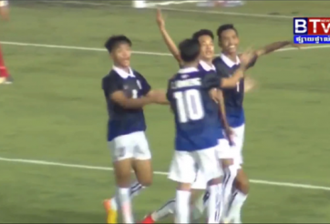 VIDEO: Màn ngược dòng khó tin của U19 Campuchia vs U19 Myanmar