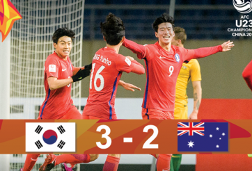 Highlights: U23 Hàn Quốc 3-2 U23 Australia
