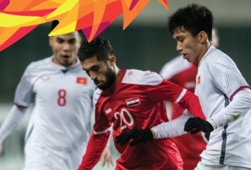 VIDEO: Sức ép nghẹt thở của U23 Syria vs U23 Việt Nam