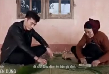 Bùi Tiến Dũng chất phác về ăn tết và gói bánh chưng cùng gia đình