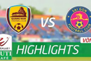 Highlights: Quảng Nam 1-1 Sài Gòn (Vòng 1 V-League 2018)