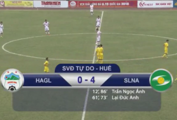 Highlights: U19 HAGL 0-4 U19 SLNA