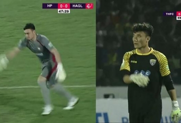 Cận cảnh 2 pha kiến tạo của Bùi Tiến Dũng và Đặng Văn Lâm ở vòng 2 V-League