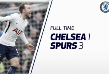Highlights: Chelsea 1-3 Tottenham (Vòng 32 Ngoại hạng Anh)