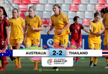 Highlights: Nữ Australia 2-2 Nữ Thái Lan (Bán kết VCK châu Á 2018)