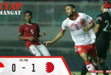 Highlights: U23 Indonesia 0-1 U23 Bahrain (Giao hữu 2018)