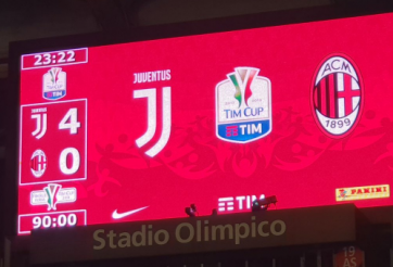 Highlights: Juventus 4-0 AC Milan (Chung kết Coppa Italia)