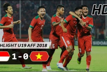 VIDEO: Indonesia ăn mừng như vô địch sau chiến thắng trước U19 Việt Nam