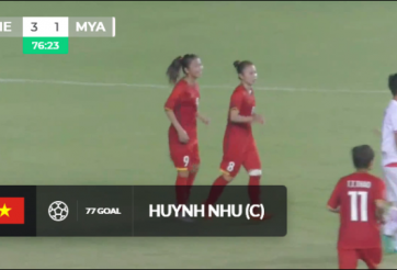 Highlights: Nữ Việt Nam 4-3 Nữ Myanmar