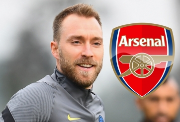 Arsenal muốn giải cứu Eriksen khỏi Inter Milan