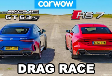 Audi RS7 và Mercedes AMG GT63 S - Hai 'quả tên lửa' đua tốc