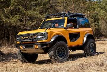 Biểu tượng Ford Bronco 2021 trở lại, cạnh tranh Jeep Wrangler