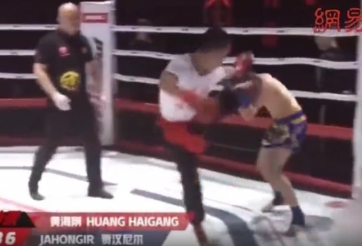 Võ sư Vịnh Xuân Quyền hạ gục cao thủ Muay Thái trong 13 giây