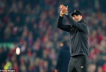Klopp gọi màn trình diễn của các học trò là hoàn hảo