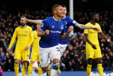Thi đấu nhạt nhòa, Chelsea thua bẽ mặt tại Goodison Park