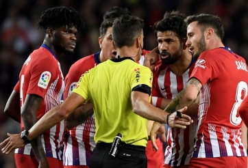Diego Costa nhận án phạt kỉ lục vì xúc phạm trọng tài 