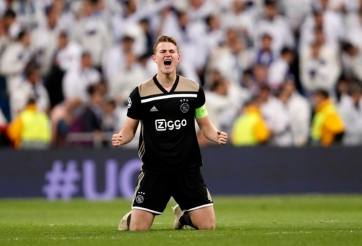 Huyền thoại M.U không tiếc lời khen ngợi De Ligt sau tứ kết