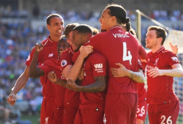 Nhẹ nhàng hạ Cardiff, Liverpool tái chiếm ngôi đầu