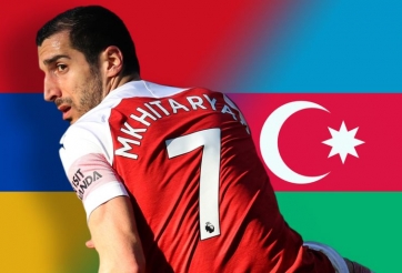 Đi xem chung kết C2, cổ động viên mặc áo Mkhitaryan bị bắt 