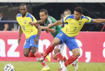 Đấu Mexico, Ecuador chạy đà thất bại trước Copa America