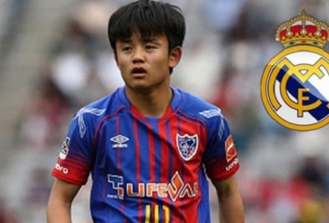 CHÍNH THỨC: Real đón 'Messi Nhật Bản'