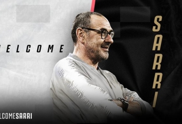 CHÍNH THỨC: Juventus chào đón tân HLV trưởng Maurizio Sarri 
