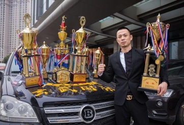 Võ sĩ Trung Quốc từng hạ 'Bản sao Lý Tiểu Long' 1 tay đấm gục võ sư Vịnh Xuân