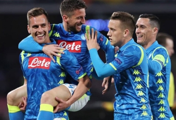 Bảng xếp hạng vòng 1 Serie A: Vượt Juventus, Napoli chiếm ngôi đầu 