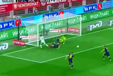 VIDEO: 2 pha cứu thua 'trăm năm có 1' của hậu vệ tuyển Nga