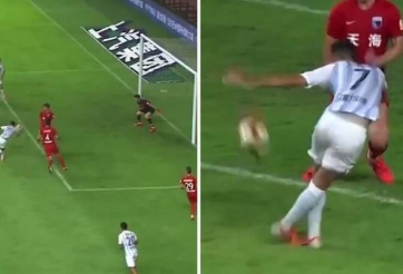 VIDEO: 'Cú Rabona của năm' hiện hữu tại giải Trung Quốc