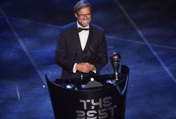 Vì sao Klopp xin lỗi trên bục nhận giải FIFA The Best 2019?