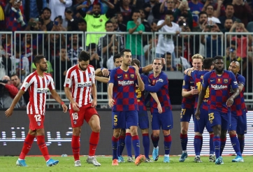 Xác định 2 đại diện góp mặt tại chung kết Siêu cúp Tây Ban Nha