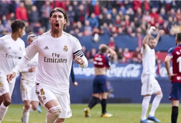 Ramos nhận chửi bới kèm vật thể lạ trong ngày Real đại thắng