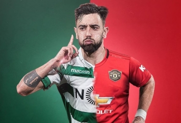 Bruno Fernandes nhận giải cá nhân kì lạ đầu năm 2020