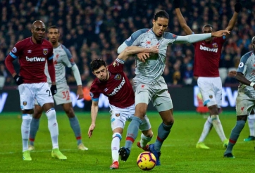 Lịch thi đấu Ngoại hạng Anh vòng 27: Liverpool đấu West Ham