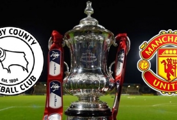 Xem trực tiếp Derby County vs MU - cúp FA ở đâu, kênh nào?