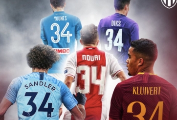 Nouri và những chiếc áo số 34 tung bay khắp châu Âu