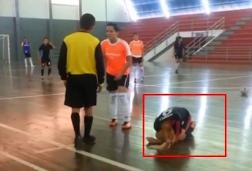 VIDEO: 'Neymar phiên bản nữ' diễn kịch hay hơn cả đá bóng