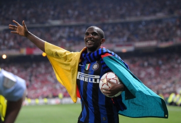 VIDEO: 'Báo đen' Eto'o lập hattrick siêu hạng tại Champions League