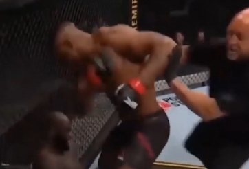 'Quái thú lồng sắt' MMA' tung liên hoàn đấm hạ đối thủ trong 20s