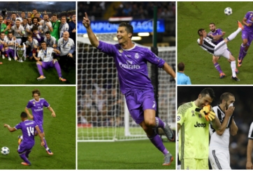 VIDEO: Nhìn lại khoảnh khắc Real hạ gục Juventus tại chung kết C1 2017