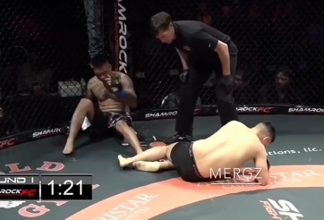 VIDEO: Những màn knock-out 'kép' kinh điển trong boxing và MMA
