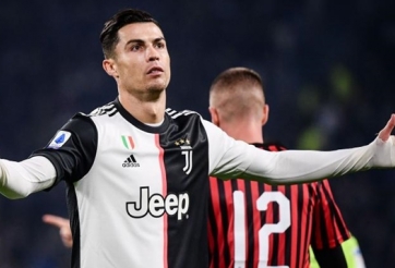 VIDEO: Ronaldo ghi bàn thắng quý như vàng giúp Juventus hòa AC Milan