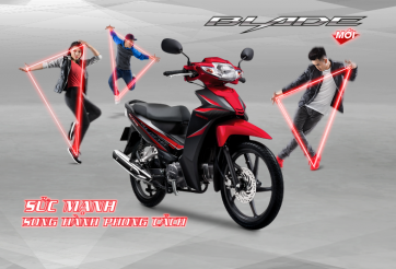 Honda Blade 110 mới: Bền bỉ hơn, phong cách hơn, tiêu chuẩn khí thải EURO 3