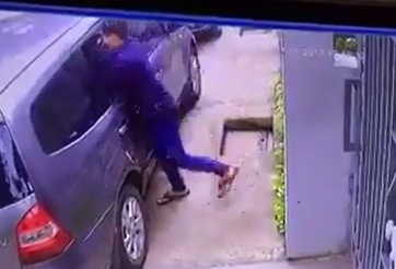 Cảnh báo: Thủ đoạn phá kính ô tô mới chỉ bằng một viên bi