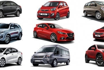 10 mẫu xe bán chạy nhất Việt Nam năm 2016