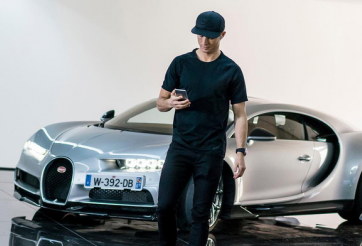 Cr.Ronaldo chính thức sở hữu 'quái thú' Bugatti Chiron ?